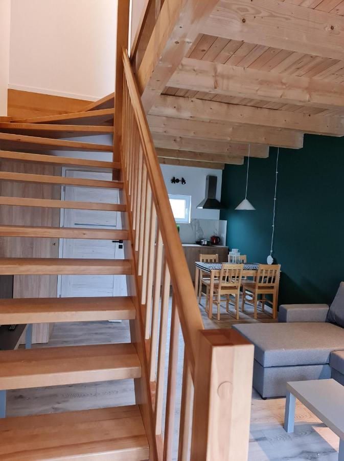Domki Osada Kalinowa Leba Nowecin Sauna Екстер'єр фото
