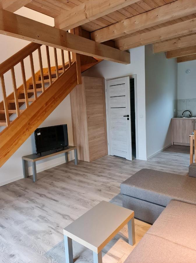 Domki Osada Kalinowa Leba Nowecin Sauna Екстер'єр фото