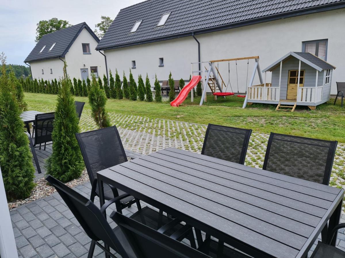 Domki Osada Kalinowa Leba Nowecin Sauna Екстер'єр фото